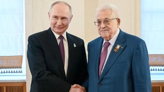 Rusya Devlet Başkanı Putin, Filistin Devlet Başkanı Mahmud Abbas ile görüştü