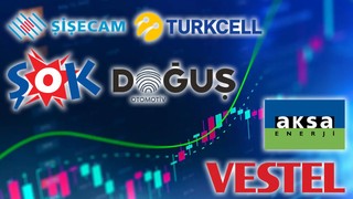 15 hisse için 44 hedef fiyat açıklandı! Şişecam, Turkcell, Şok, Vestel, Doğuş Otomotiv, Aksa Enerji