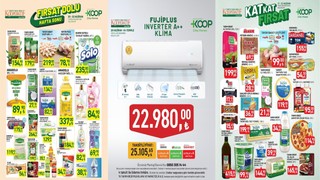 Türkiye Tarım Kredi KOOP Çiftçi Marketi 20-22 Haziran 2025 indirim kataloğu yayımlandı!