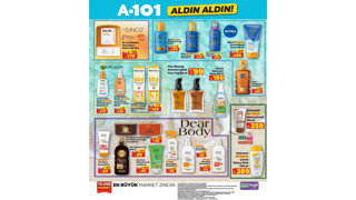 A101 25 Temmuz tarihine kadar geçerli indirim kataloğu! Bugün A101'de hangi ürünler indirimde?