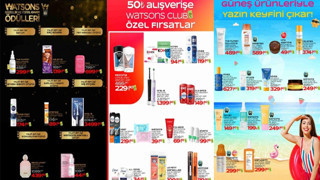Watsons'ta kişisel bakım ürünleri ve makyaj ürünlerinde dev indirim! (SON İNDİRİM TARİHİ 31 TEMMUZ)