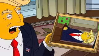Simpsonlar’dan yeni ‘kehanet’ krizi… Trump tabutta, gazete manşeti: Ölü bulundu