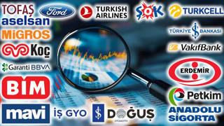 38 hisse için 152 hedef fiyat açıklandı! Aselsan, Doğuş Otomotiv, THY, Turkcell, Bim, Migros...