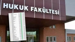 İşte en yüksek puanla öğrenci alan 53 hukuk fakültesi! Devlet üniversiteleri rekor kırdı