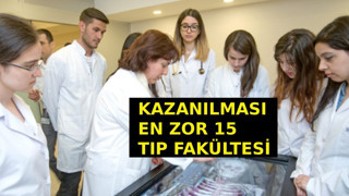 Kazanılması en zor 15 tıp fakültesi açıklandı! İlk sırada ne Koç var ne de Acıbadem...