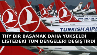 Türk Hava Yolları bir sıra daha yükseldi; İşte piyasa değeri en yüksek 40 havayolu şirketi
