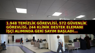 İŞKUR Sağlık Bakanlığı işçi alımı kura takvimi belli oldu; 2.764 işçi istihdam edilecek