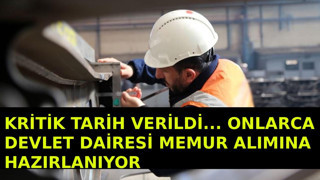 18 Aralık tarihini not edin! Memur alımı yapılacak kadrolar belli olabilir... İşte o kurumlar