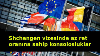 Shchengen vizesinde az ret oranına sahip konsolosluklar belli oldu; Herkesin merak ettiği o liste