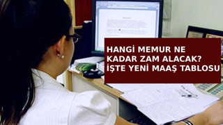 Zam oranları ortaya çıktı! Hangi memur ne kadar zam alacak? İşte yeni maaş tablosu