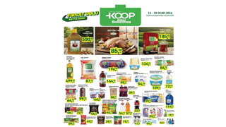 Tarım Kredi KOOP 16-18 Ocak 2026 Fırsat Dolu Hafta Sonu Kataloğu yayımlandı!