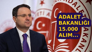 Bakan Gürlek açıkladı; Adalet Bakanlığı 15.000 alım yapacak! Kadrolar belli oldu