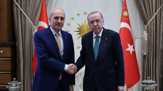 Cumhurbaşkanı Erdoğan, TBMM Başkanı Kurtulmuş ile görüştü