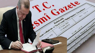 Erdoğan'ın imzası ile görevden alma ve atamalar Resmi Gazete'de