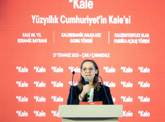 Kale Grubu, 66. kuruluş yıldönümünde Porselen Levha Tesisi’ni açtı - Resim : 2