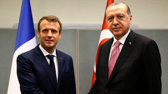 Macron'dan Türkçe paylaşım: Az önce Erdoğan'la Gazze hakkında görüştük
