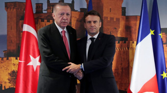 Cumhurbaşkanı Erdoğan ile Macron arasında kritik görüşme