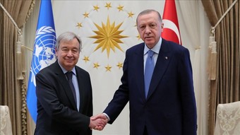 BM Genel Sekreteri Guterres'ten Cumhurbaşkanı Erdoğan'a teşekkür