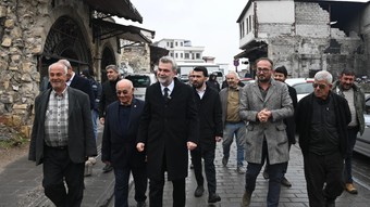 Görgel: “Tarihi Demirciler Çarşımızda Çalışmalar Başlıyor”