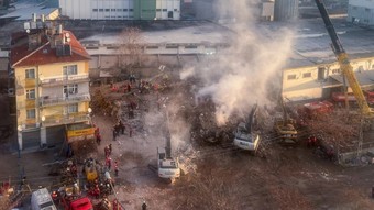 Konya'da binanın çökmesiyle ilgili 1 şüpheli daha gözaltına alındı