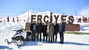 Erciyes'in zirvesinde ikinci kez dünya şampiyonası heyecanı