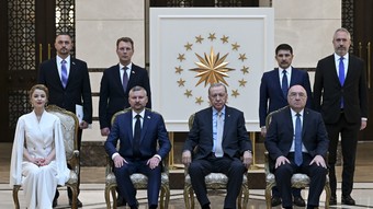 Cumhurbaşkanı Erdoğan beş ülkenin büyükelçisini kabul etti