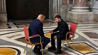 Zelenskiy: Trump ile bugüne kadar en iyi görüşmeyi Vatikan'da gerçekleştirdik
