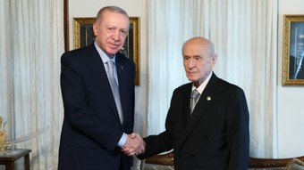 117 gün sonra ilk! Cumhurbaşkanı Erdoğan, Bahçeli görüşmesi başladı