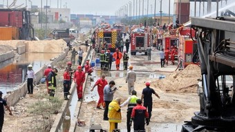 İran'daki liman patlamasının sırrı çözüldü: Tek bir kıvılcım yangını tetikledi