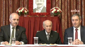 Devlet Bahçeli, Sırrı Süreyya Önder için TBMM'de düzenlenen taziye ziyaretinde