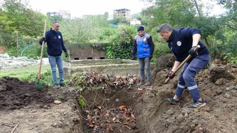 Giresun’da, çevreci proje kapsamında balık atıkları gübre ve yeme dönüşüyor