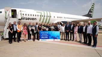 Gazipaşa-Alanya Havalimanı, Copenhagen Air Taxi’nin ilk uçuşunu karşıladı