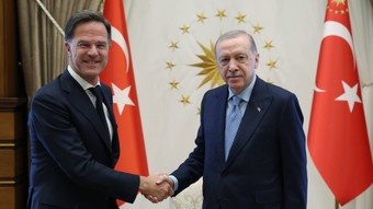Cumhurbaşkanı Erdoğan, NATO Genel Sekreteri Mark Rutte'yi kabul etti