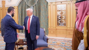 ABD Başkanı Donald Trump ve Suriye Cumhurbaşkanı Şara Riyad'da görüştü