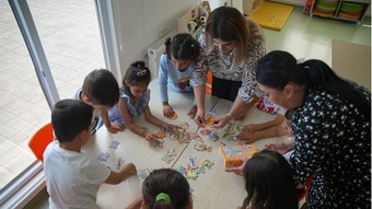 Duru ve AÇEV’le çocuklar oynaya oynaya büyüyor