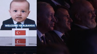 Arnavutluk'taki zirvede yapay zeka ile tüm liderlerin çocukluk halleri canlandırıldı