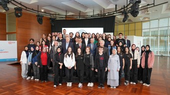 İTÜ Rektörü Prof. Dr. Hasan Mandal, Bursa'da gençlerle buluştu