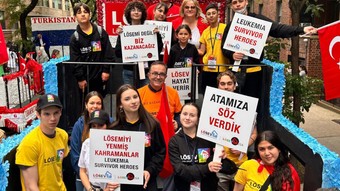 LÖSEV’in lösemiyi yenen çocukları New York’ta!