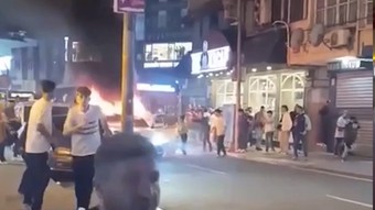 Galatasaray şampiyonluk kutlamasında faciadan dönüldü! O anlar kamerada
