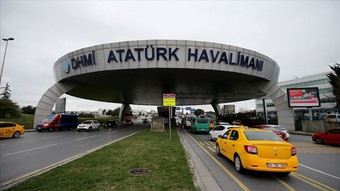 Atatürk Havalimanı'nın yeşile bürünmüş son hali havadan görüntülendi!