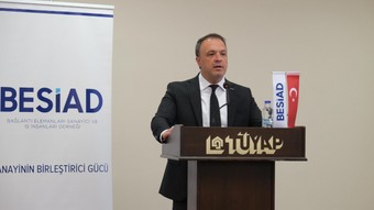 BESİAD’da Sinan Topuk güven tazeledi