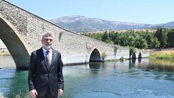 500 Yıllık Tarihi Köprünün Restorasyonunda Sona Gelindi