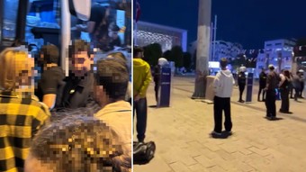 Taksim'de 'duran adam' eylemi: 18 genç gözaltına alındı