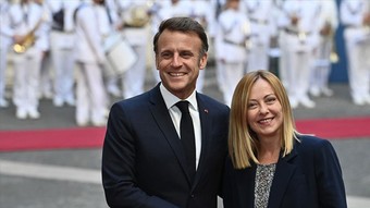 Meloni ve Macron Roma'da bir araya geldi! Gündemde Ukrayna Savaşı ve Orta Doğu'daki gelişmeler var