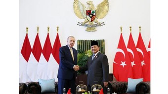 Cumhurbaşkanı Erdoğan, Endonezya Cumhurbaşkanı Subianto ile görüştü