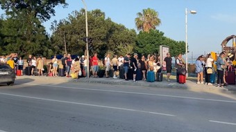 Bayramın ilk gününde Ayvalık'tan Midilli Adası'na geçişler yoğunlaştı