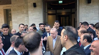 Cumhurbaşkanı Erdoğan bayram namazını Marmaris'te kıldı!