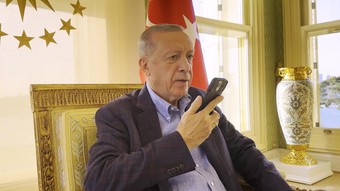 Cumhurbaşkanı Erdoğan, Mehmetçik ile bayramlaştı!