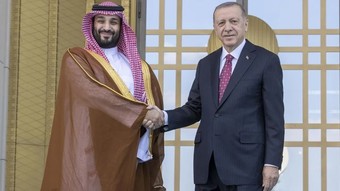 Cumhurbaşkanı Erdoğan, Suudi Arabistan Veliaht Prensi Selman ile görüştü