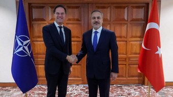 Bakan Hakan Fidan, NATO Genel Sekreteri Rutte ile görüştü